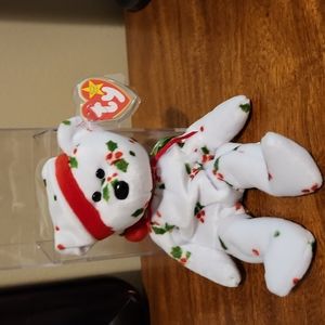 TY Beanie Baby-1998 Holiday Teddie